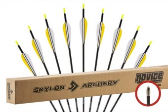 Sageata Skylon Novice cu pene naturale